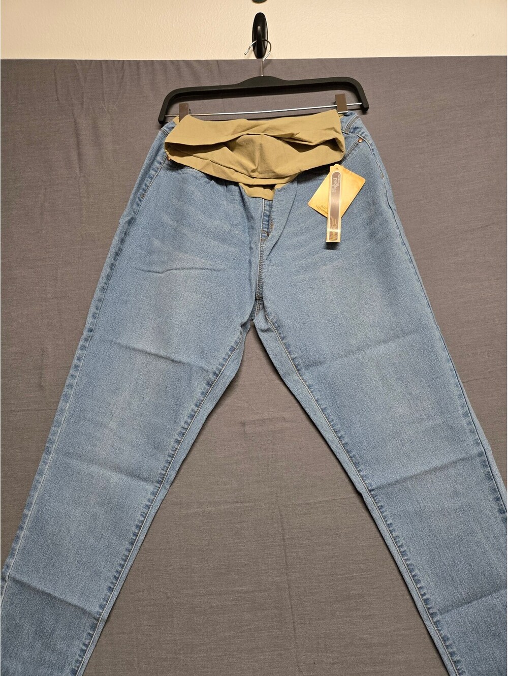 Hybrid Light Blue Denim Maternity Jeans XL